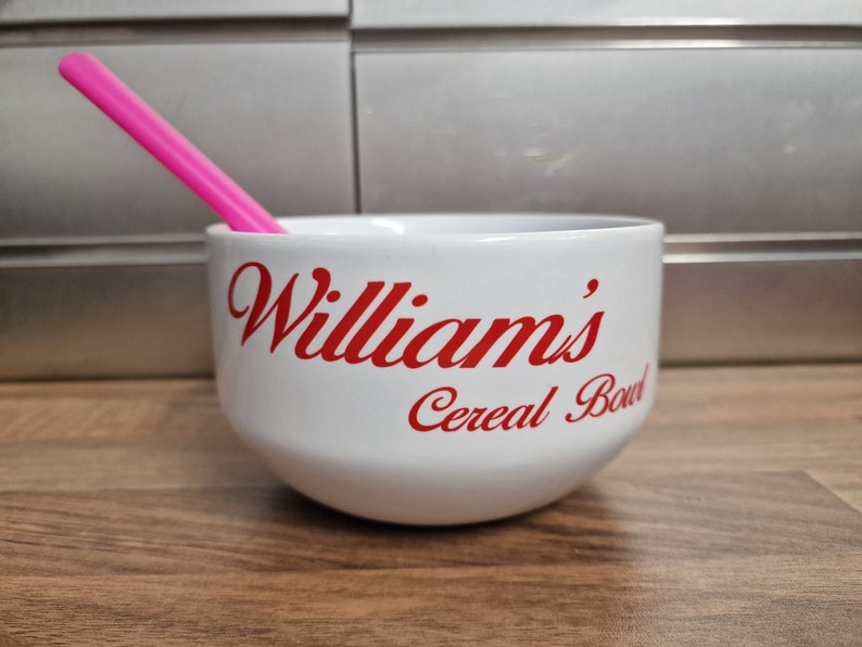 Personalised Cereal/Soup Bowl image 1