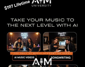 AI Music University: Learn to Write Songs & Produce Music