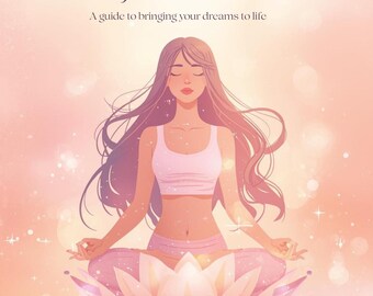 Manifestation Journal 75 Pages Journal PDF and Canva Template - Instant Download