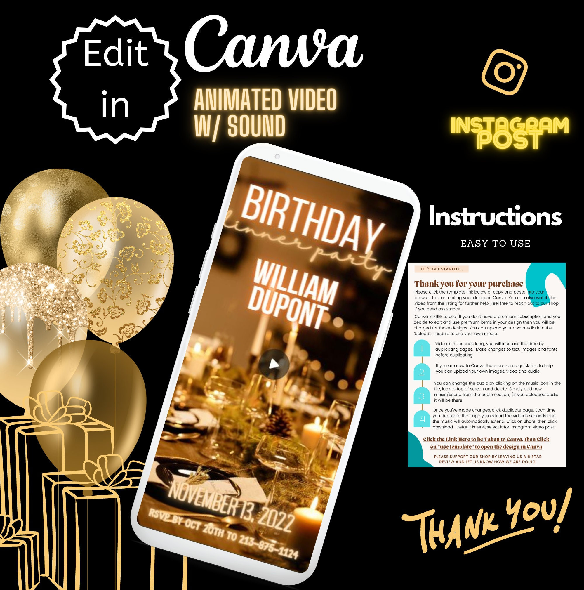Free Animated Invitations  Quick & Easy to Customize!