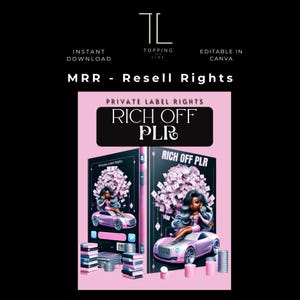RICH van PLR e-book, rechten om te bewerken en door te verkopen, geld verdienen, kunstmatige intelligentie, inhoud herschrijven, tips en strategieën voor doorverkopen, digitale producten verkopen.