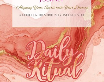 The Soul's Manifestation Journey 14-Page E-book PDF and Canva Template - Instant Download