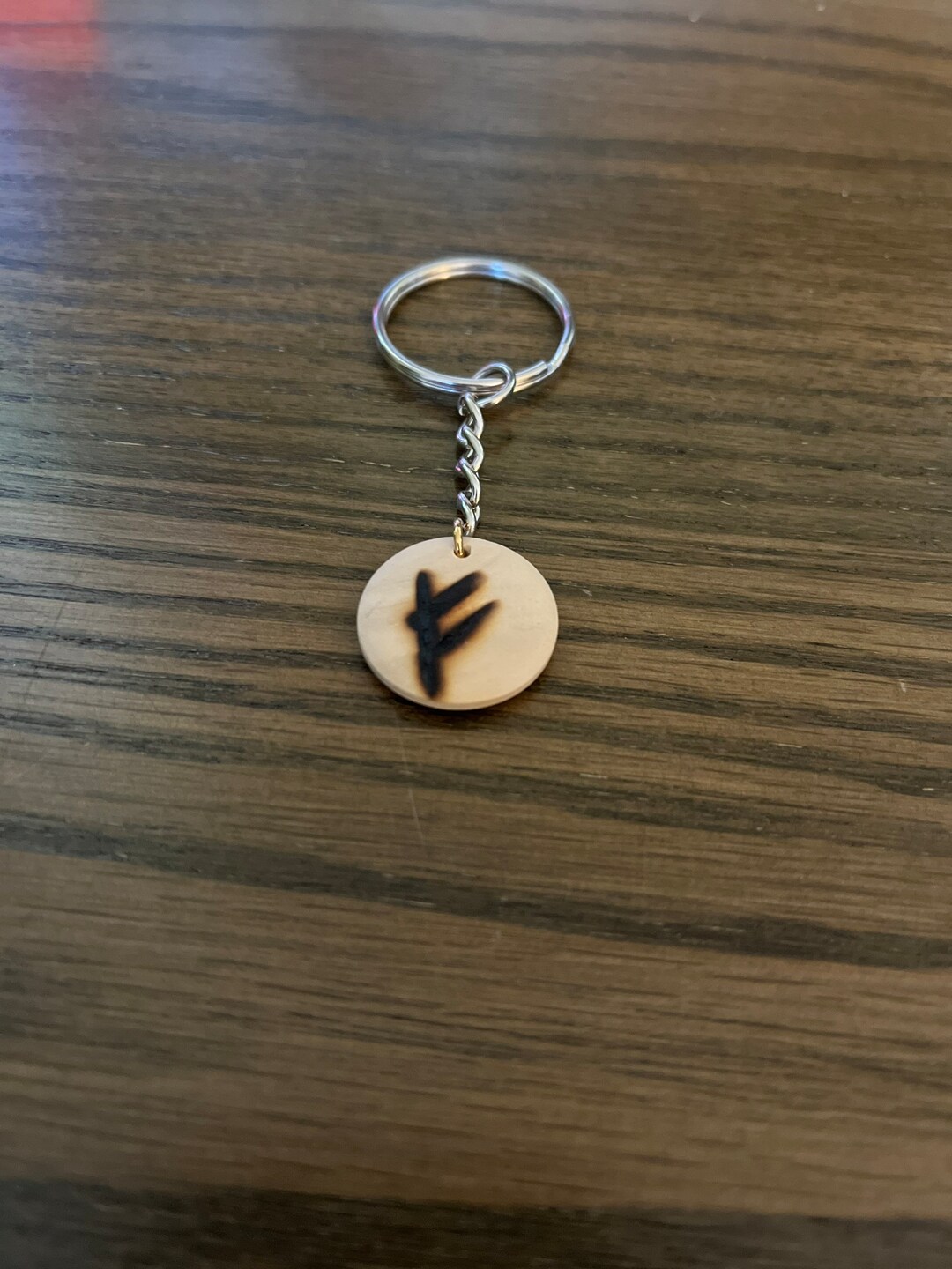 Key Ring Rune Custom Rune Keychain - Etsy