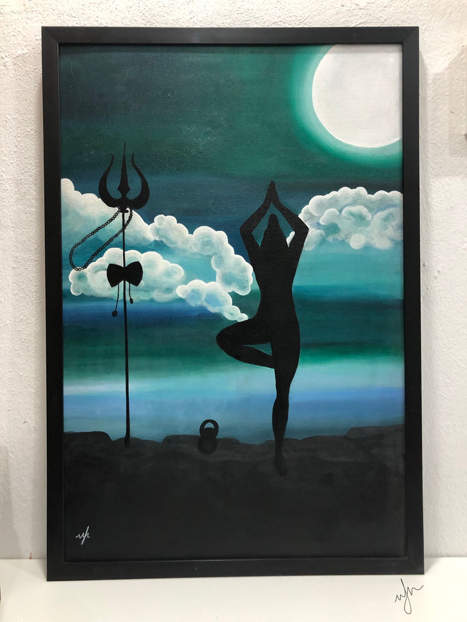 Spiritual Wall Art Original artwork for Living Room décor Etsy