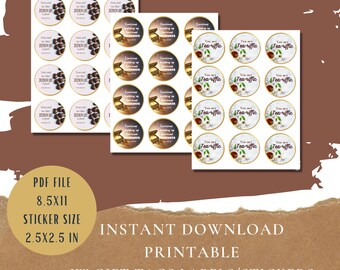 JW Gift Tag Stickers/Labels for Pioneer Gifts | Pioneer Gift Tag Ideas | JW Gift Tag Ideas | JW Printable Stickers