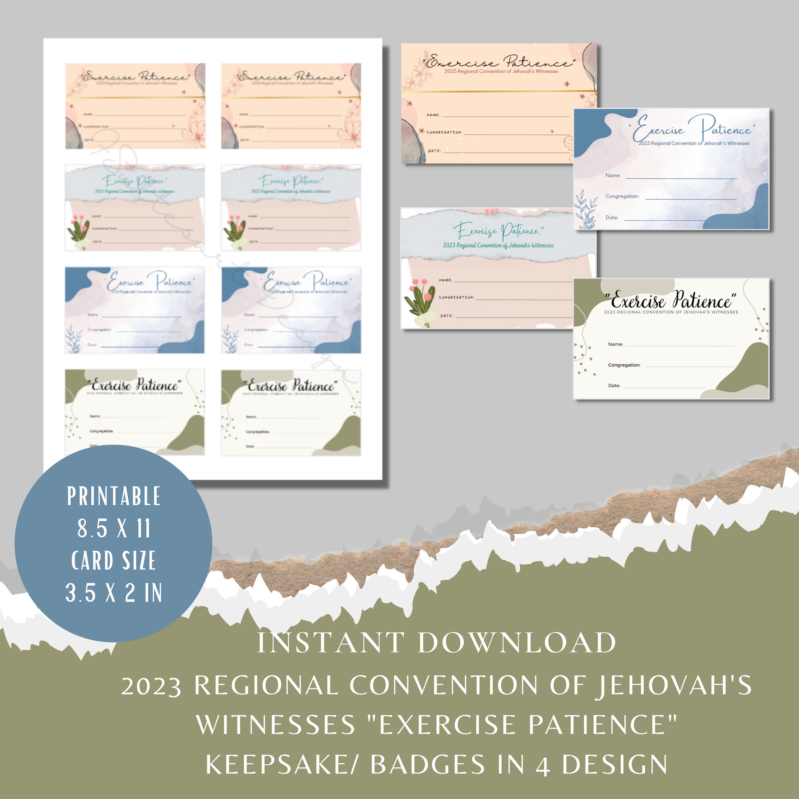 2023 Regional Convention of Jehovah's Witnesses Keepsake Etsy