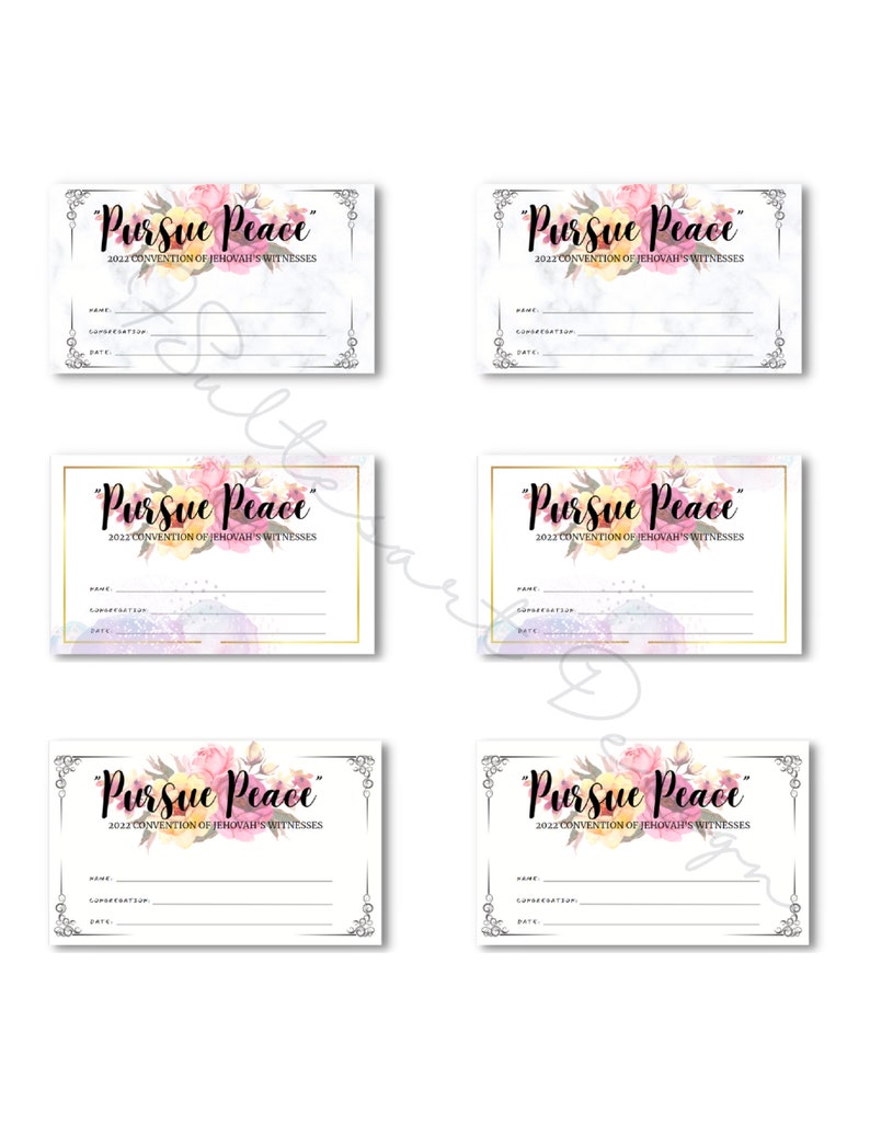 2022 JW Convention Badges Printable Pursue Peace 1 Peter 3 11 JW ...