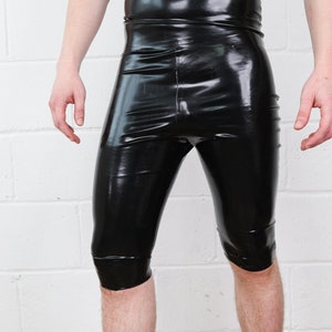 Mens Latex Shorts