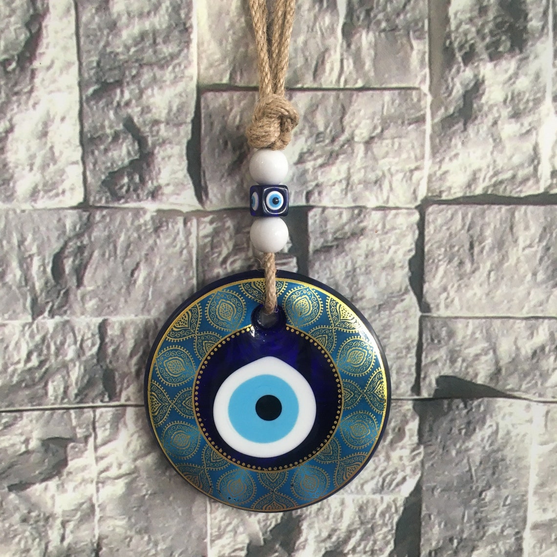 Evil Eye Wall Hanging Home Decor Nazar Home Protection Etsy