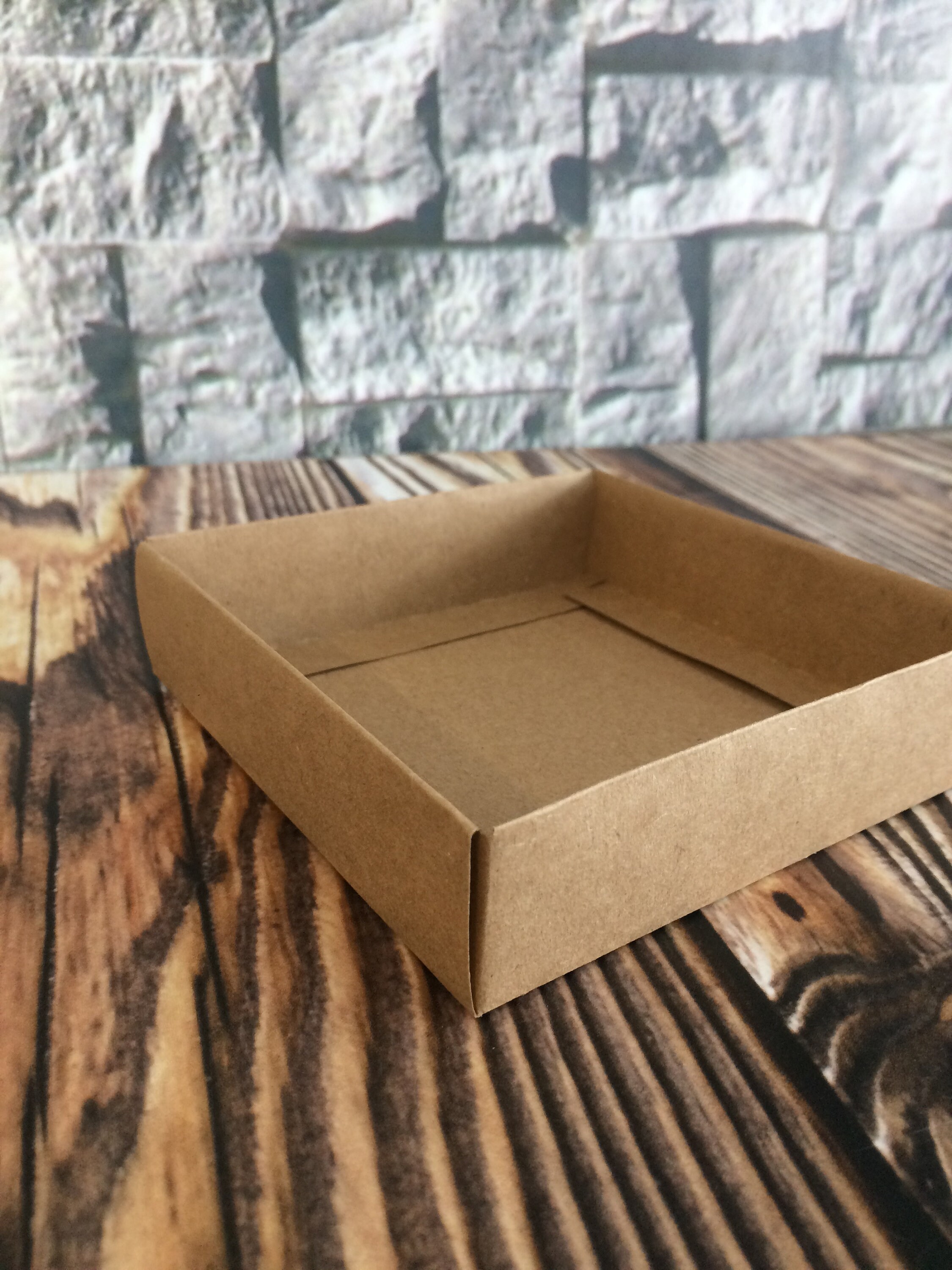 Kraft Cardboard Gift Box Cookie & Biscuit Box Etsy