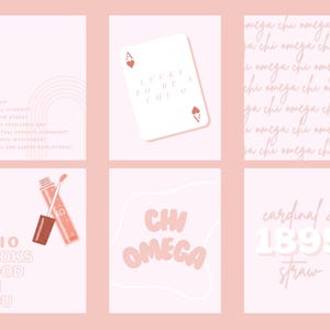 Chi Omega Digital Prints