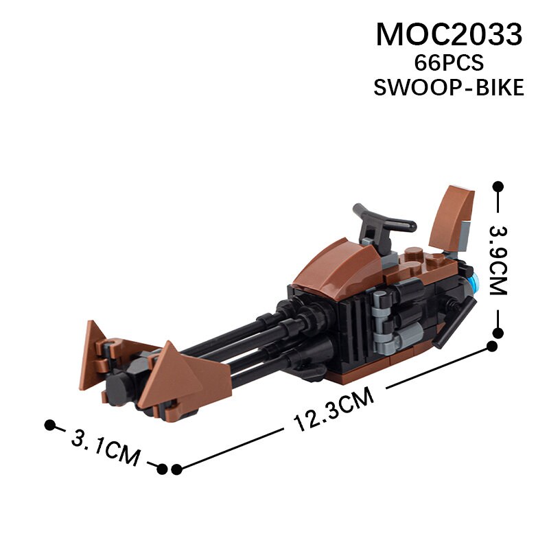 LEGO MOC FREE Star Wars STAP Speeder Building Instructions by ModernBrix