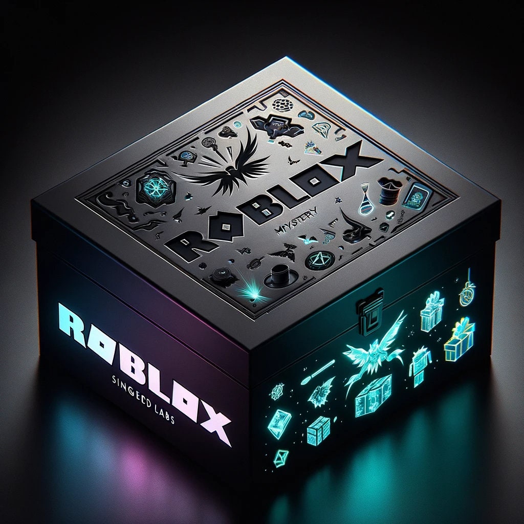 Roblox MYSTERY BOX 3 RARE Random Virtual Codes Surprise Pack World