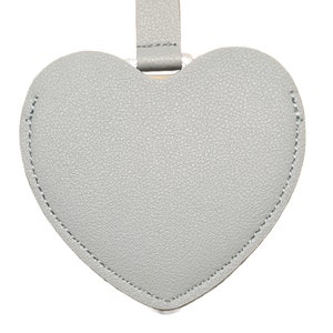 Miroir de poche en forme de cœur personnalisable avec étui. fêtes des mère grand-mère St Valentin cadeau personnalisé personnalisé compact image 3