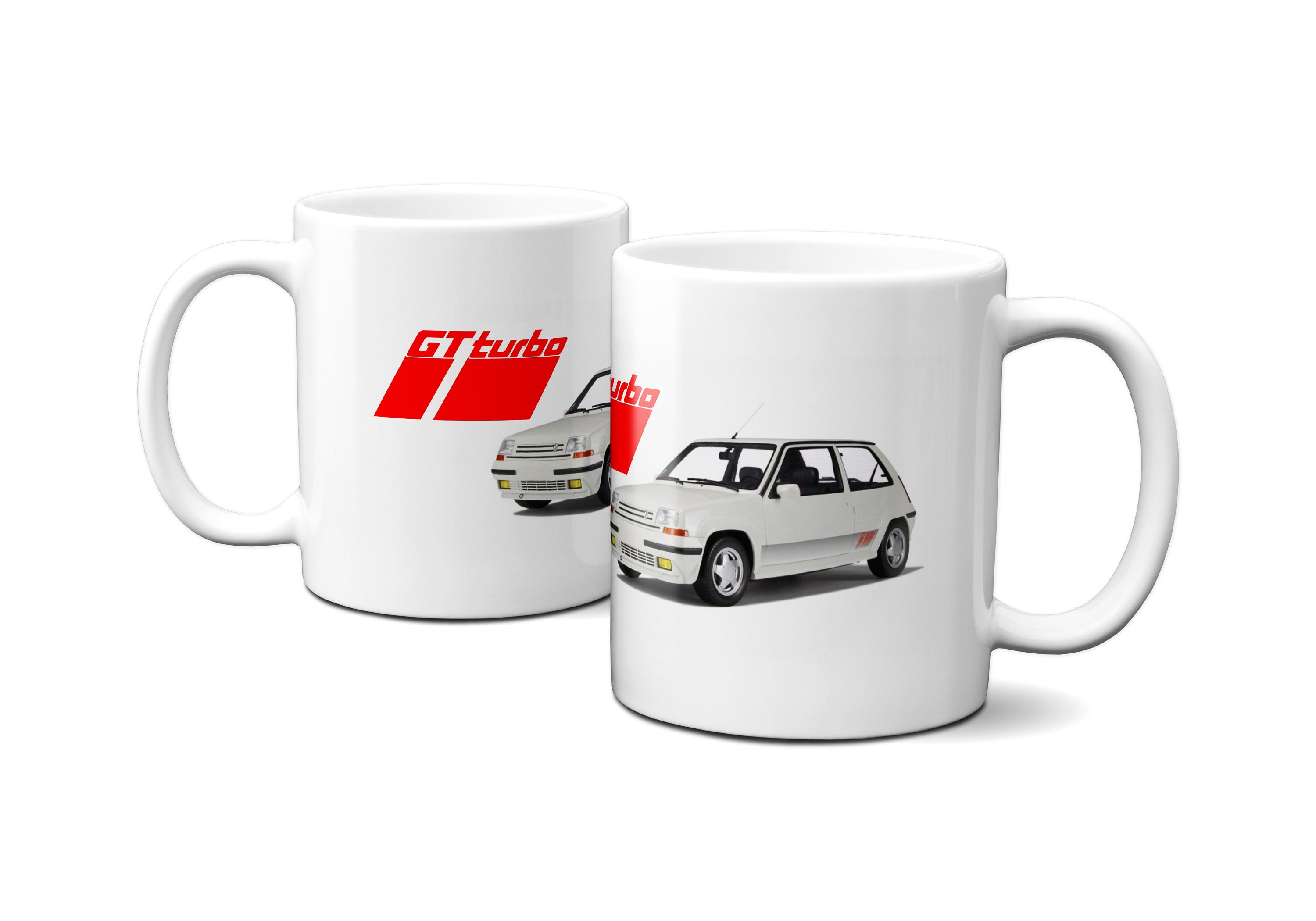 Mug Renault R5 Gt Turbo - Youg Timer -