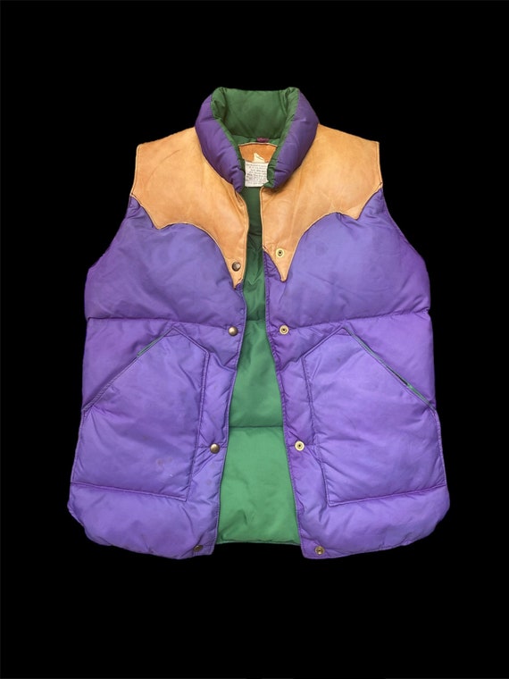 Rocky mountain featherbed vest 1970s Vintage Outdo