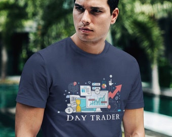 Day Trader Tshirt, Options Trader Tshirt, Stocks Trader shirt, Trading, Stocks, Cryptocurrency, Bitcoin