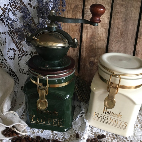 Ceramic Coffee Mill Etsy