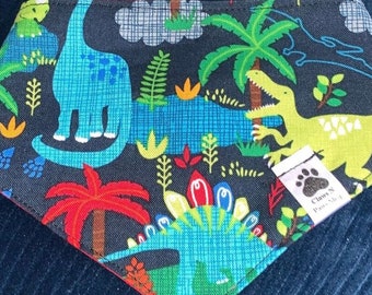 Dinosaurs Pet Bandana, Dino Pet Bow Tie, Roar Dinosaurs Pet Neckwear, Pañuelo Dinosaurios Gato o Perro