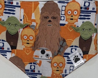 Star Wars Pet Bandana, Personajes Star War Portrait Bow Tie, 4 de mayo Disney Neckwear, Pañuelo Gato y Perro