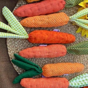 Fall Handmade Carrot Catnip Cat Toy, Harvest Handmade Carrot For Decor Not Catnip, Cat Toy Kicker, Cat Gift Toy, Juguete Gato Zanahori
