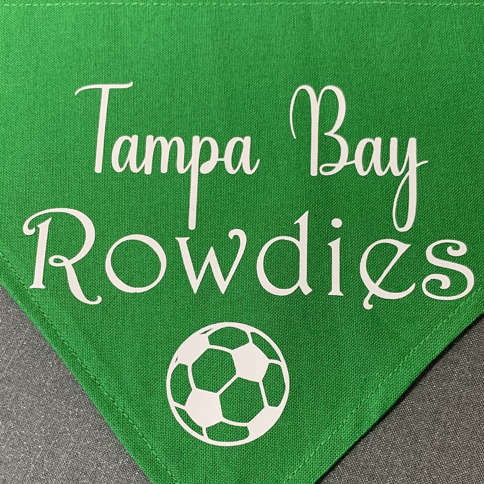 Tampa Bay Rowdies Pet Bandana Tampa Soccer Team Pet Bandana 