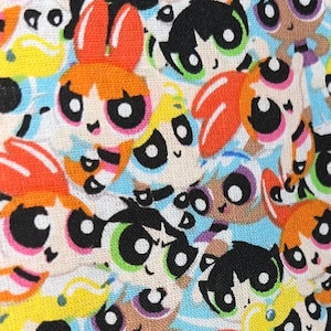 Girls with Extra Powers Pet Bandana, Fast Girls Cartoon Pet Neckwear, Girls Cartoon Pet Scarf, Pañuelo Gato o Perro