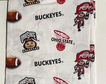 Ohio Pet Bandana | Sport White Fabric Pet Bandana | Ohio River Pet Bandana |