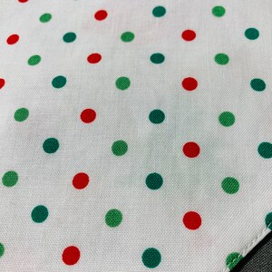 Multi Colors Dots on White Pet Bandana, Dots Pet Bandana, Party Dots Pet Scarf, Bolitas de colores para perro o gato