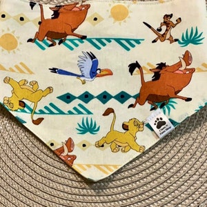 Lion King Pet Bandana, Pumbaa Bow Tie, Hakuna Matata Disney Neckwear