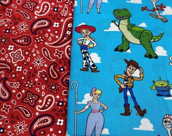 Toy Story Pet Bandana | Buzz Lightyear &Woody Pet Bandana | Infiniti and Beyond Pet Bandana | Toy Story Jessie Forky Pet Bandana