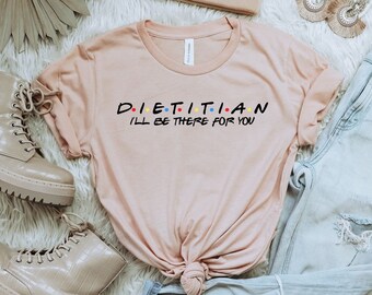 Koszulka zarejestrowanego dietetyka, koszulka dietetyka, prezent dla dietetyka, koszulka dla przyszłego dietetyka, absolwent szkoły RD, prezenty dla dietetyka