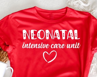 Camiseta de enfermera de la UCIN: regalo para la Unidad de Cuidados Intensivos Neonatales
