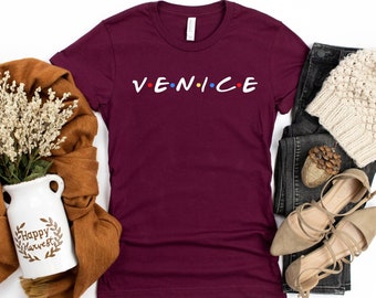Venice T-Shirt, Italy Shirt, Venice Gift, Love Italy T-shirt, Venice Tee, City Of Italy T-Shirt, Italy Gift, Venice Travel Shirt, Rome Shirt