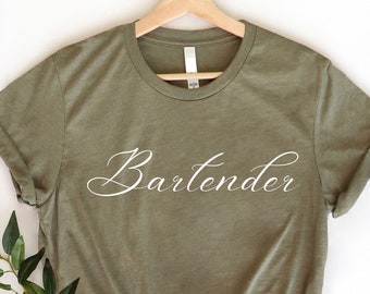 Camisa de bartender, presente de bartender, camisa de bebida mista, bartender engraçado, camisa de coquetel engraçada, camisa de bartender, camisa de barista, camiseta de barmen