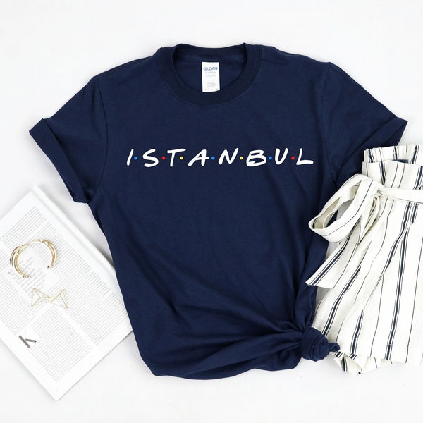 Istanbul T-Shirt, Istanbul Tee, Turkey T-Shirt, Turkish City Lovers Tee, Asian European Souvenir Tee, Travel Road Tee, City Of Turkey Shirt