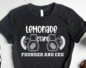 Lemonade Stand Shirt, Lemonade Shirt, Lemonade Squad , Summer Drinking Tee, Drinking Gift, Lemon Squeeze T-Shirt , Gift For Lemon Lovers