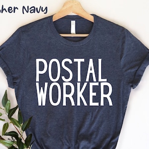 Camiseta do trabalhador postal, camiseta do carteiro, eu estarei lá para você, camisa dos correios, camiseta do serviço postal, camiseta do transportador de correio
