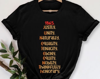 1865 Juneteenth Shirt, Black History, Black Lives Matter, Juneteenth 1865 T-Shirt, Juneteenth T-Shirt, Juneteenth shirt women, Black Culture