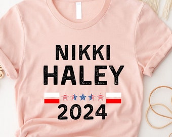Nikki Haley President voor President 2024, Republikeins Shirt, Politiek shirt, Conservatief Shirt, Republikeinse Geschenken, Make America T-Shirt