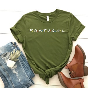 Portugal T-Shirt, Lizbon T-Shirt, Portugal Soccer T-Shirt, Portuguese T-Shirt, Porto T-Shirt, City Of Portugal T-Shirt, Portugal Gift