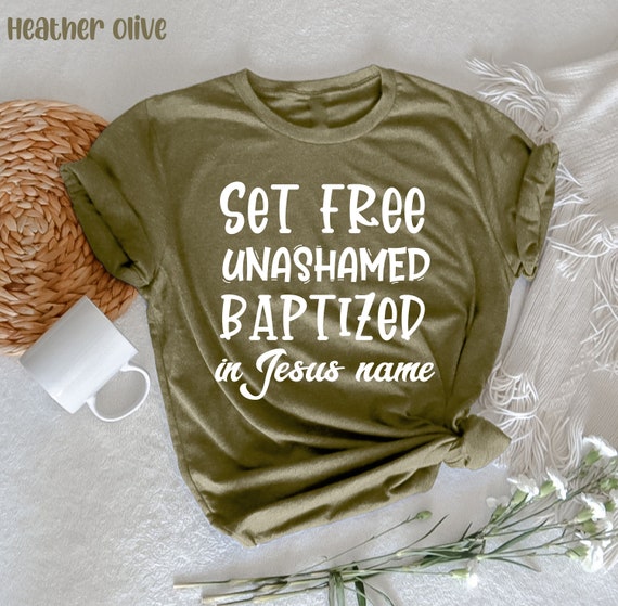 Unashamed of the Jesus Christian T shirt Unashamed of the Jesus Christian T shirt
