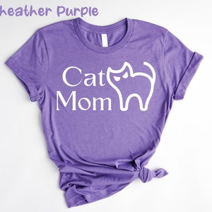 Cat Mom Shirt for Cat Lover, Funny Cat Shirt, Crazy Cat Lady Shirt, Cat Owner Tee, Cat Lover Shirt, Mother&#39;s Day Gift for Cat Mama