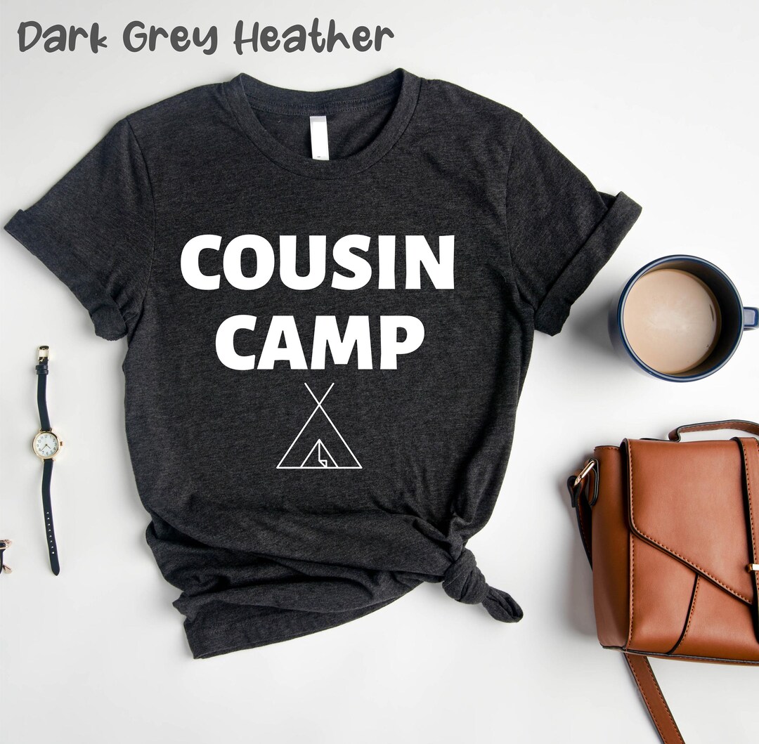 Cousin Camp Tshirt, Camping Tshirt, Matching Family Cousin Shirts