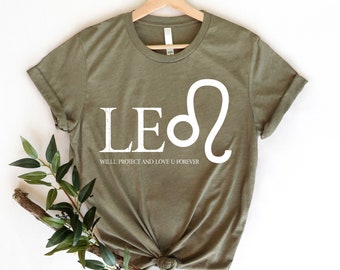 Leo Zodiac Shirt, Leo Horoscope Shirt, Leo Girl, Birthday Astrology Horoscope Shirt, Leo Shirt for Women Birthday Gift, Zodiac Gift for Leo
