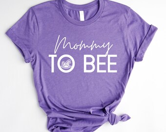 Mama zu Biene Shirt, Mama zu sein T Shirt für Muttertag, Mama zu Biene Baby Shower Geschenk, süßes neues Mama T-Shirt, Geschenk für Frau und neue Mama