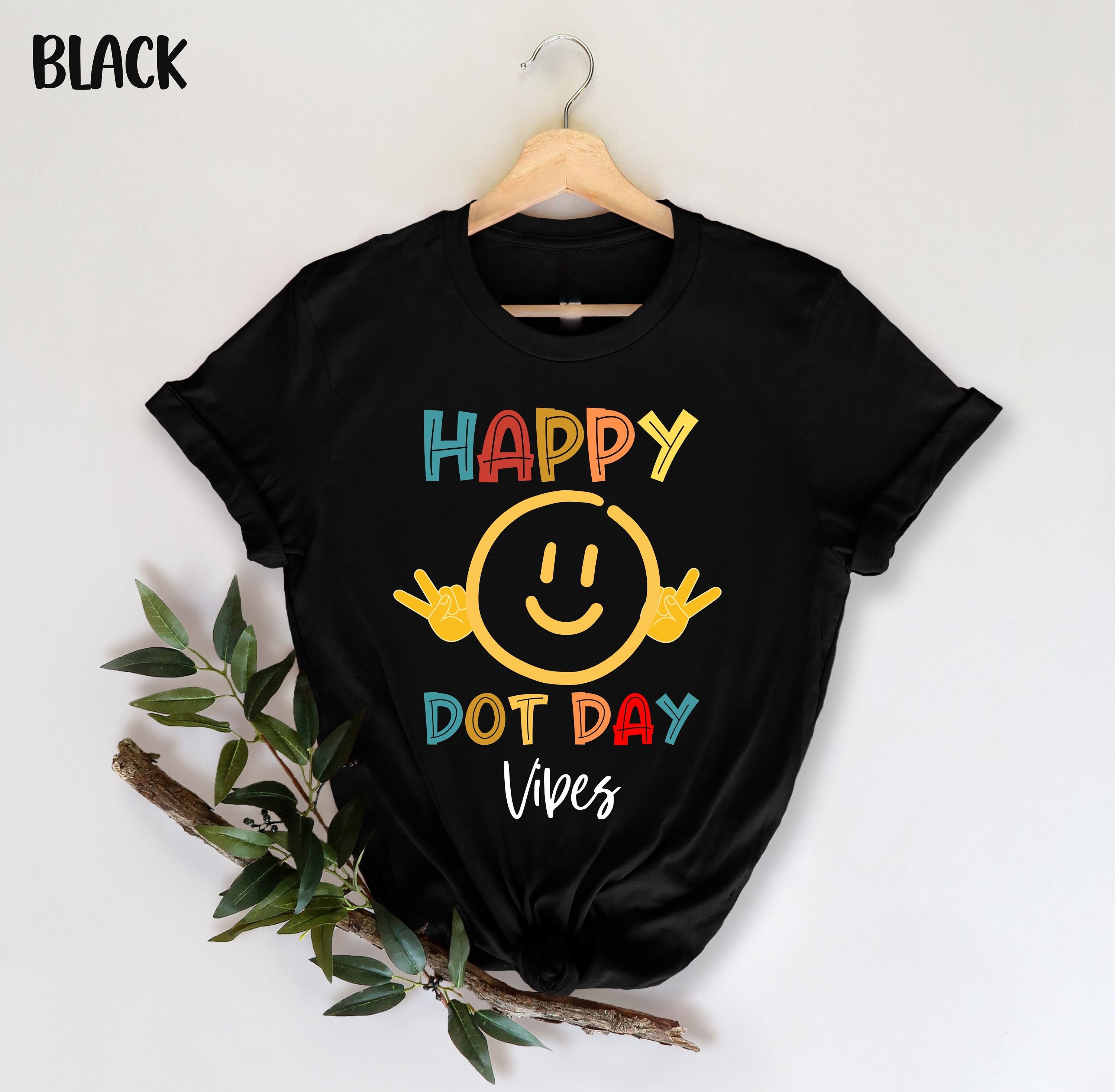 Happy International Dot Day T-shirt Graphic by Custom T-Shirt Design ·  Creative Fabrica
