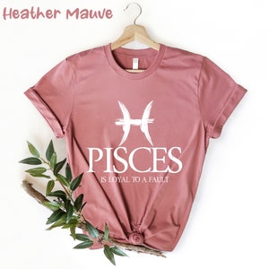 Vissen Shirt, Zodiac Shirt, Astrologie Shirt, Vissen Verjaardagscadeau, Sterrenbeelden, Horoscopen Tee, Karakteristiek Shirt, Star Map Tee