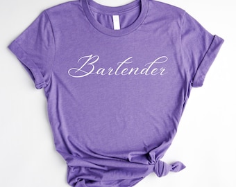 Bartender T-Shirt, Funny Bartending T-Shirt, Barmen Tee, Waitress Gift, Barista T-Shirt, Bartender Gift, Barmaid T-Shirt, Drinking T-Shirts