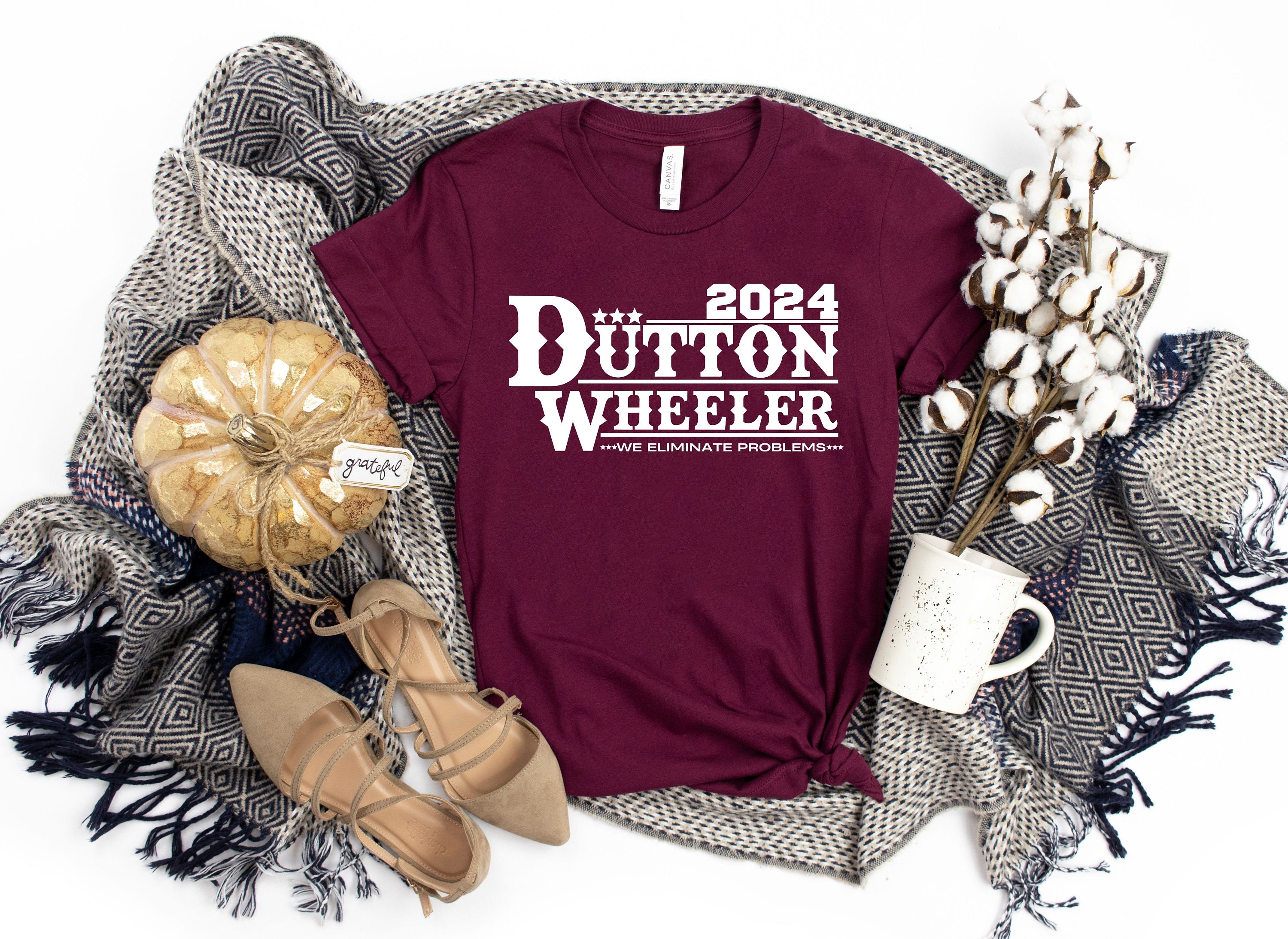 Dutton Wheeler 2024 Shirt, Rip Wheeler Shirt, Yellowstone Shirt, Dutton ...